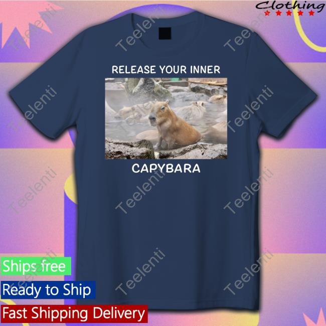 Release Your Inner Capybara T-Shirt