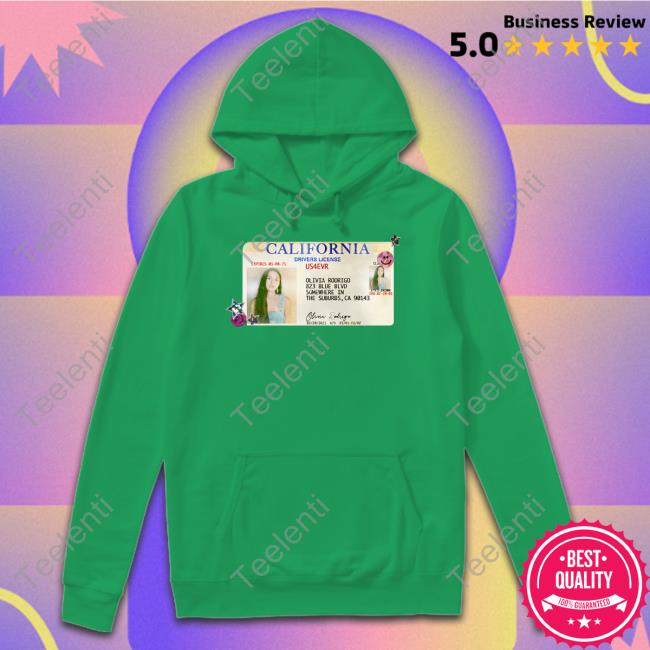 California Drivers License Oliviarodrigo T Shirt