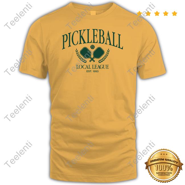 Official Pickleball Local League Tee Shirt Rick Ross