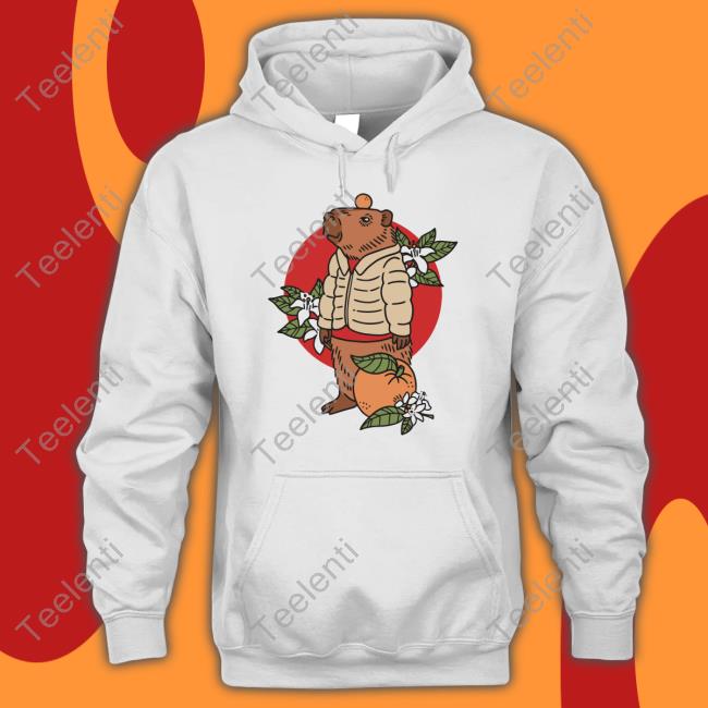 Capybara Man Merch Oranges Sweatshirt