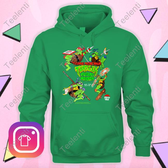 Pizza Hut Teenage Mutant Ninja Turtles Mutant Mayhem Tee Shirts