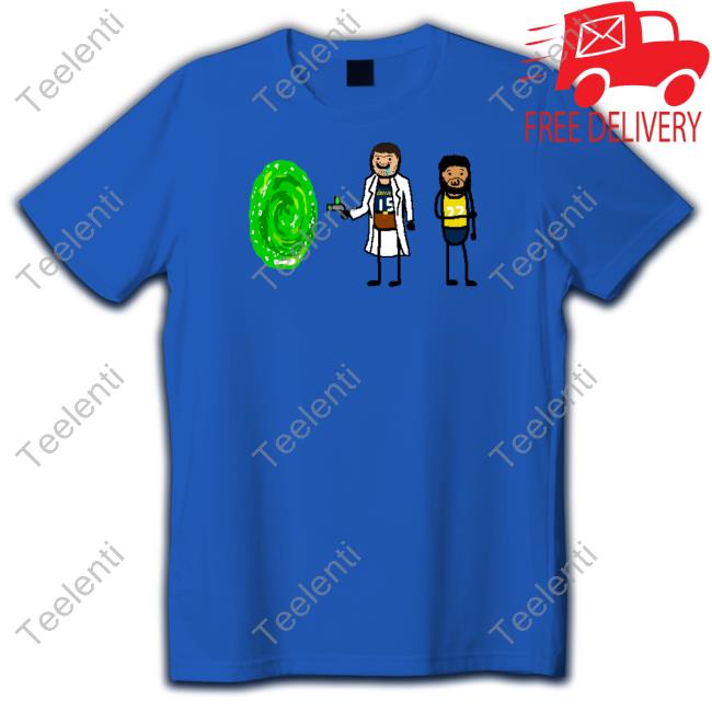 Nbapaint Store Rick-Ola Jokic And Jamal Morty Shirt