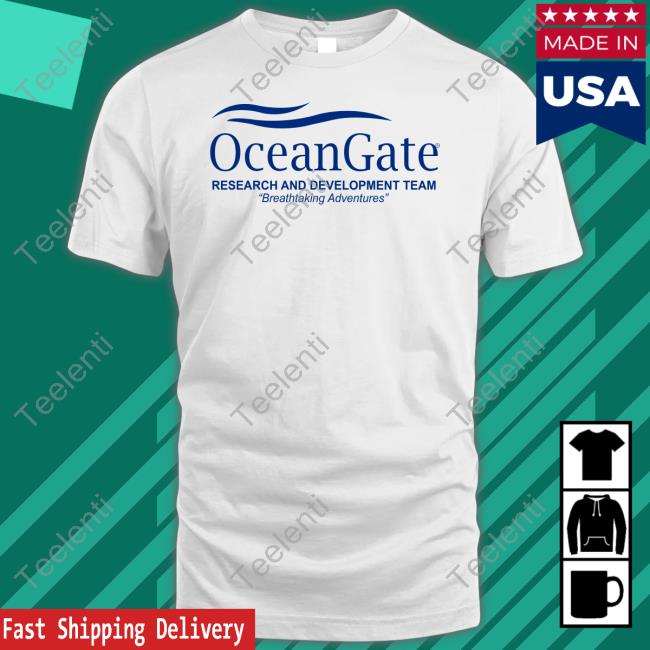 Cryingintheclub Store Oceangate Research And Development Team Breathtaking Adventures Crewneck Sweatshirt