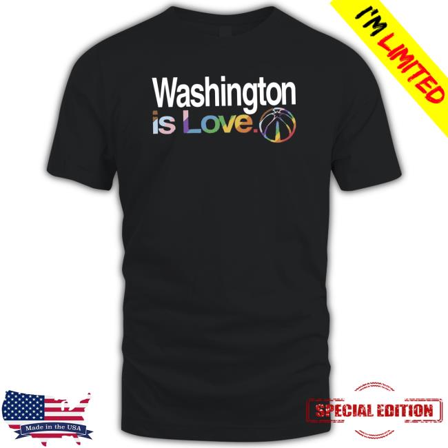 Lgbtq+ Washington Wizards Is Love Pride Logo 2023 shirt