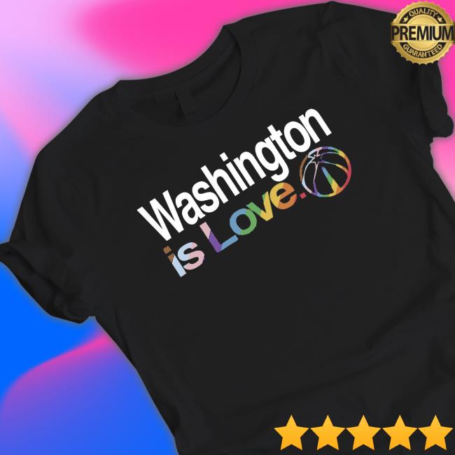 Lgbtq+ Washington Wizards Is Love Pride Logo 2023 Shirt