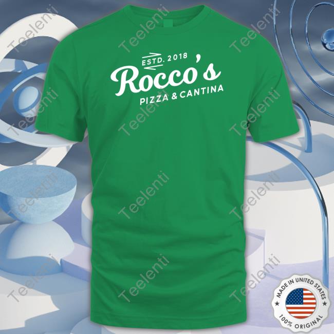 CWSShotBoard Rocco's Pizza And Cantina Estd 2018 Tee