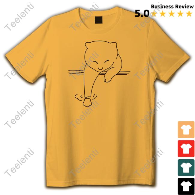 Animal Drawn Cat A Dip Boi T Shirt