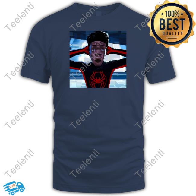 Spiderman Miles Morales When Kilometer Immorales Walks In T-Shirt, Hoodie, Tank Top, Sweater And Long Sleeve T-Shirt