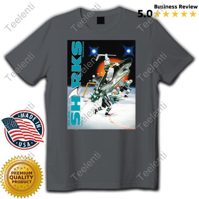 Jen San Jose Sharks Magazine February 1992 T-Shirt, Hoodie, Tank Top, Sweater And Long Sleeve T-Shirt