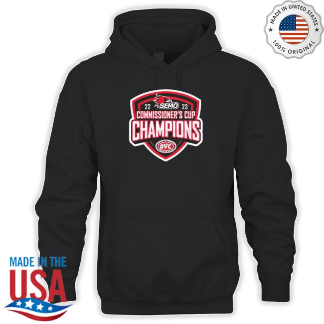 Southeast Missouri State Redhawks 2023 Commissioner’S Cup Champions shirt