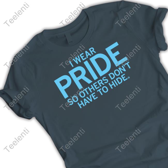 Raygun I Wear Pride So Others Don't Have To Hide Hoodie