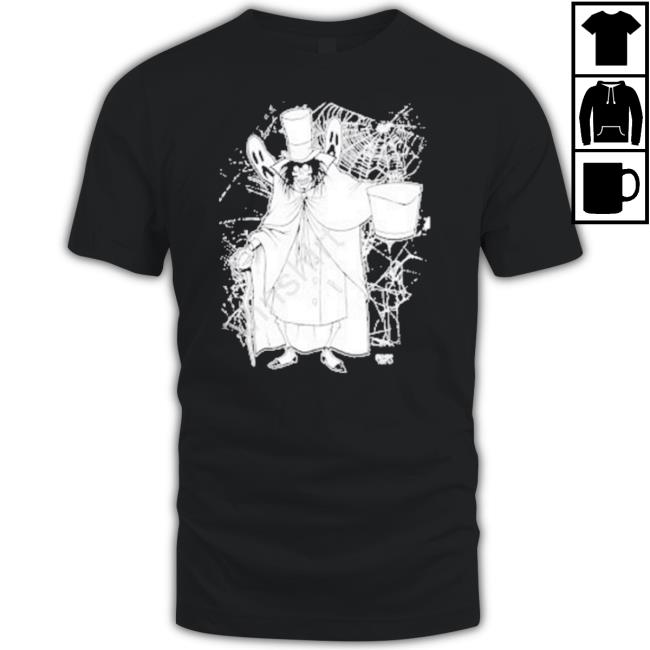 Official Toxictoons Beware Of Hitchhiking Ghosts Hatbox Ghost Tribute Shirt