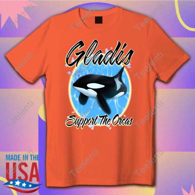 Gladis Support The Orcas Tee Shirt